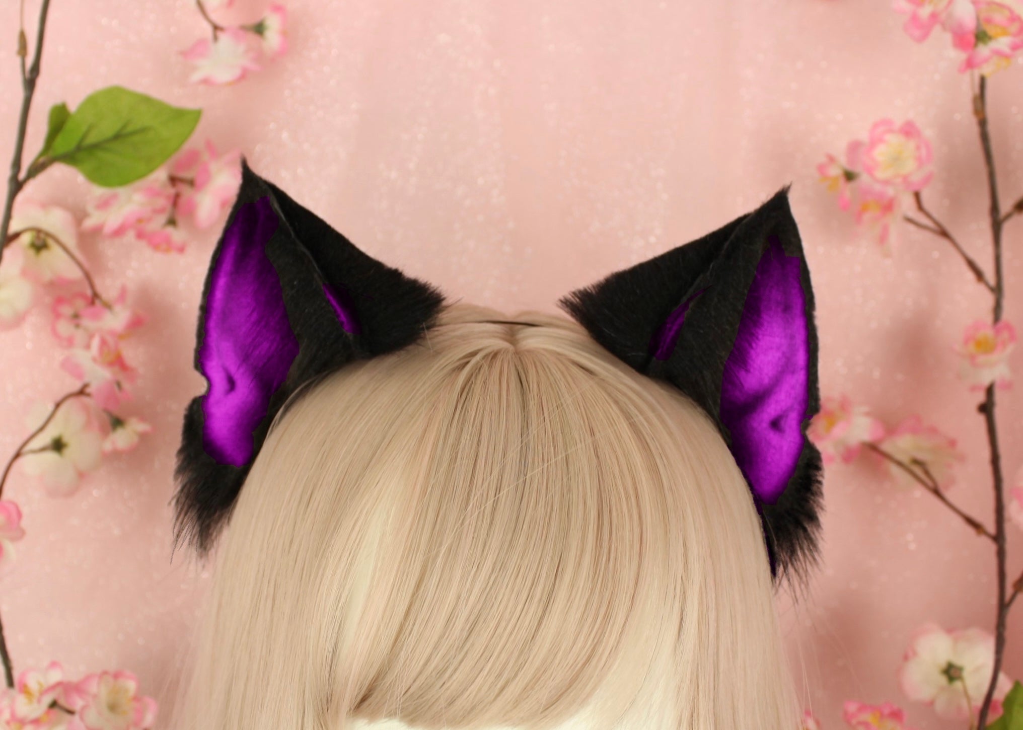 Flor Petite Black ears, Kitten ears, Neko store ears